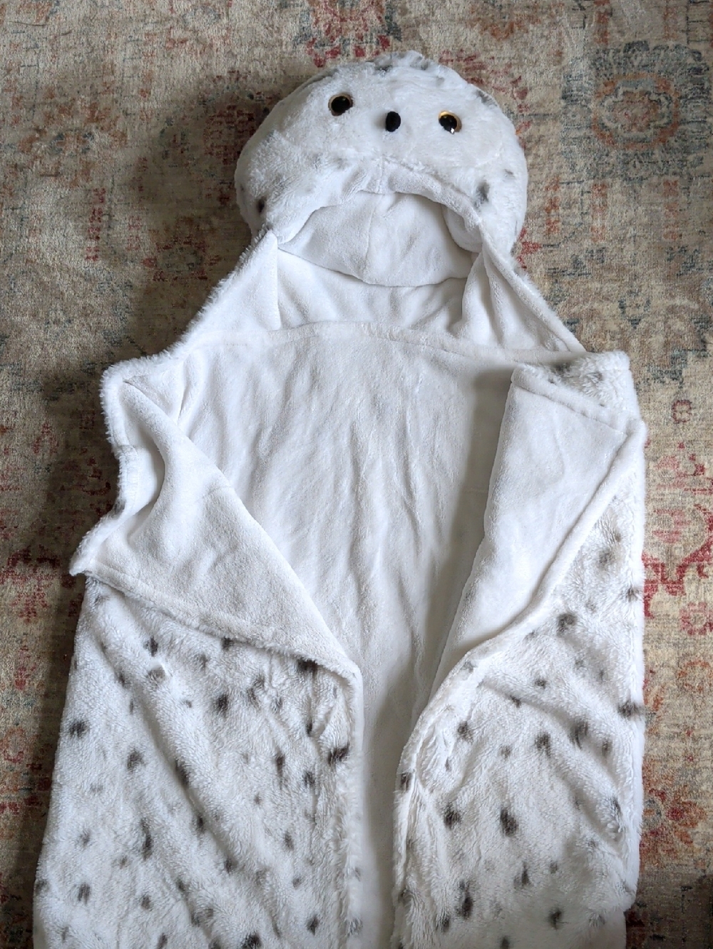 Harry Potter Hedwig Owl Hooded Blanket